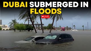 Dubai Rain News LIVE | Heavy Rain In Dubai Leads To Flood In Desert City Of Dubai | Times Now LIVE