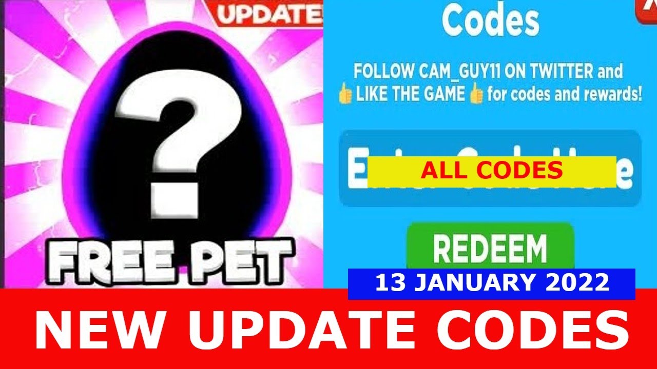 NEW UPDATE CODES [SECRET EGG] ALL CODES! Candy Eating Simulator ROBLOX | January 13, 2022