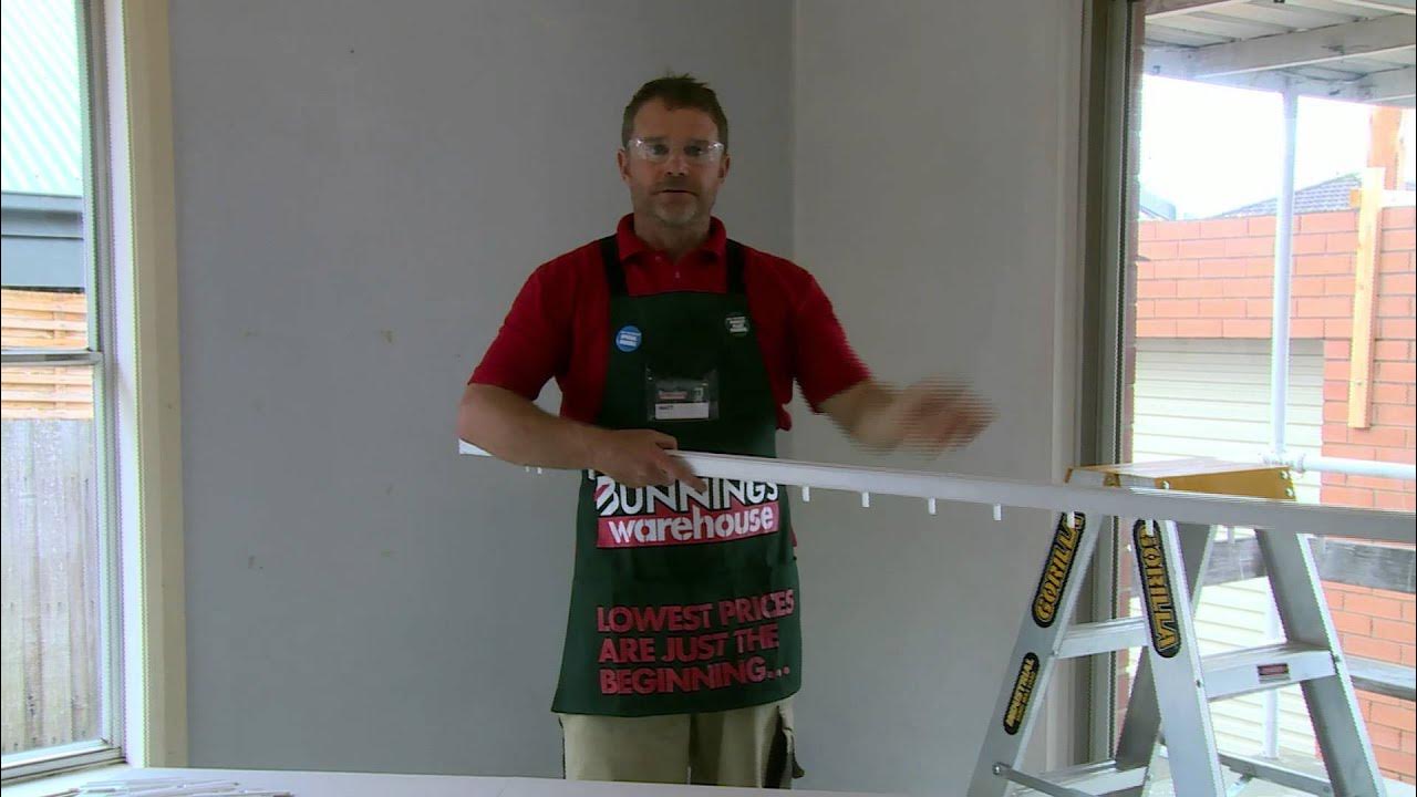 How To Install Vertical Blinds DIY At Bunnings YouTube