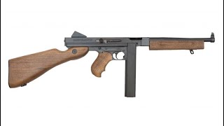 Звук выстерела автомата Thompson 1928. The sound of a Thompson 1928 submachine gun.