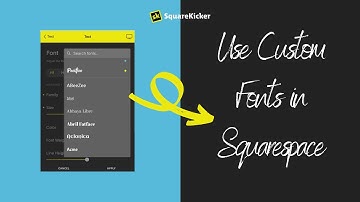 Customise Squarespace Fonts Without Code
