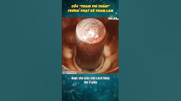 Cốc Pythagoras: Chiếc cốc "trừng phạt" kẻ tham lam #shorts