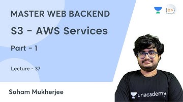 S3 | AWS Services | Part - 1 | MASTER WEB BACKEND | Soham Mukherjee