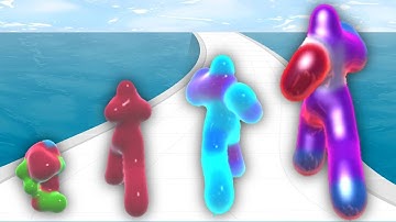 Blob Runner 3D All Levels Gameplay New Update 2022 ( android / ios )