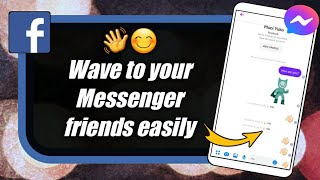 How to wave someone on Facebook Messenger screenshot 4