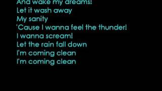 Video thumbnail of "Come Clean - Hilary Duff (LYRICS)"