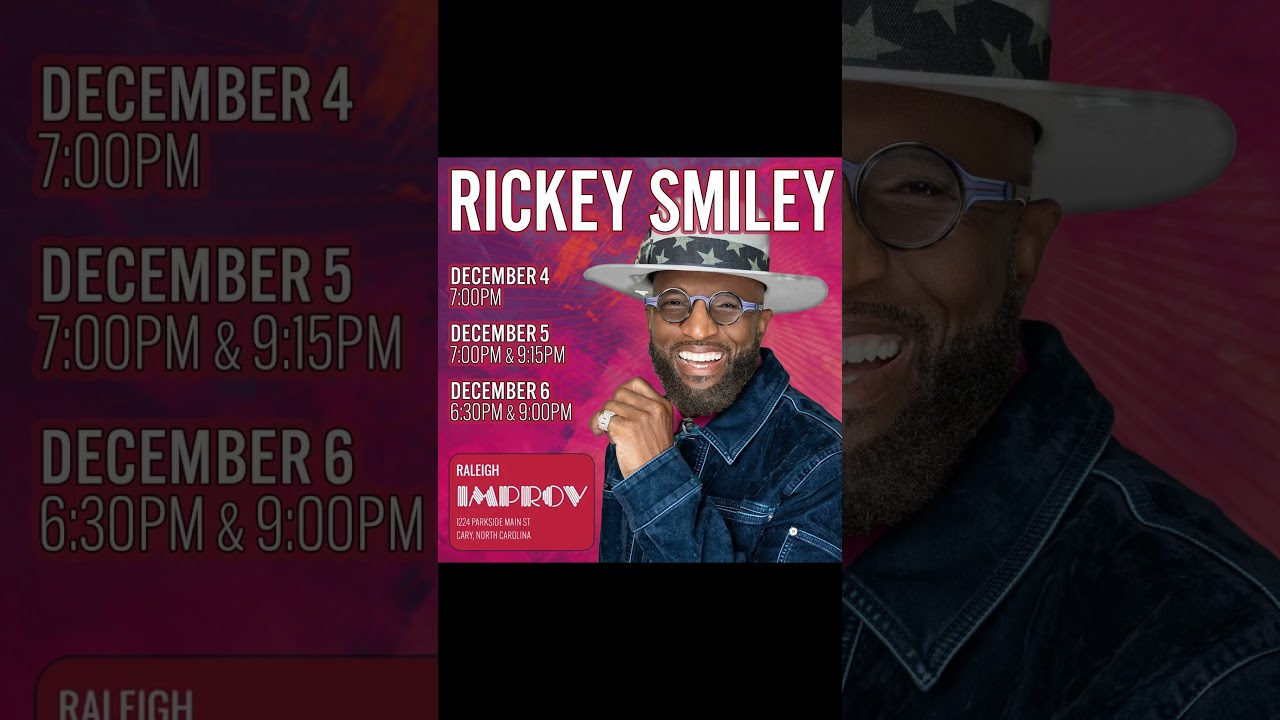 Where You Can See Rickey Smiley Where You Can See Rickey Smiley