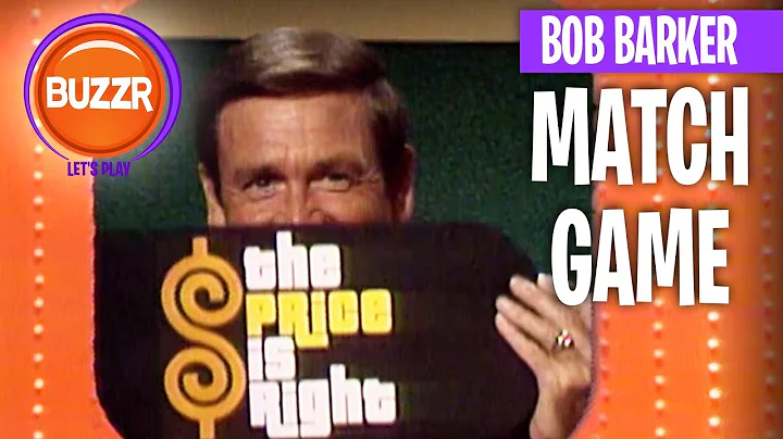 Match Game -  Bob Barker's VERY 1st Appearance  | ...