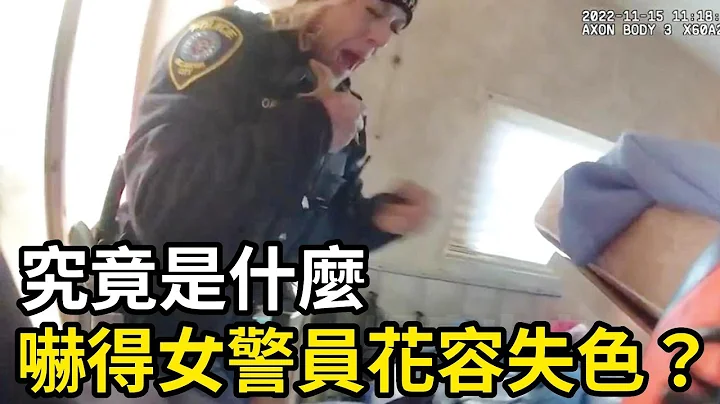 究竟是什麼，嚇得女警員花容失色？ - 天天要聞