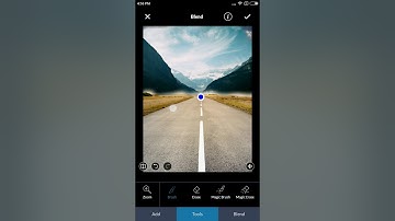 Blend multiple images using LightX Photo Editor for Android