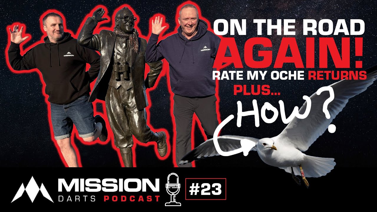 Ep23 How Do Birds Fly? Rate My Oche Hits The Road! - Mission Darts ...
