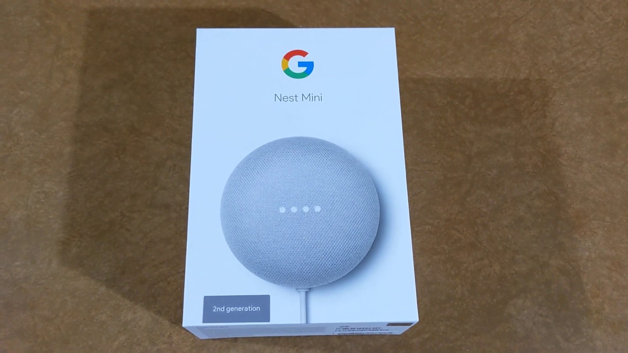 Unboxing Google Nest Mini (2ndGen) - YouTube