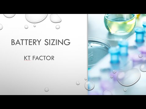 Ieee Battery Sizing
