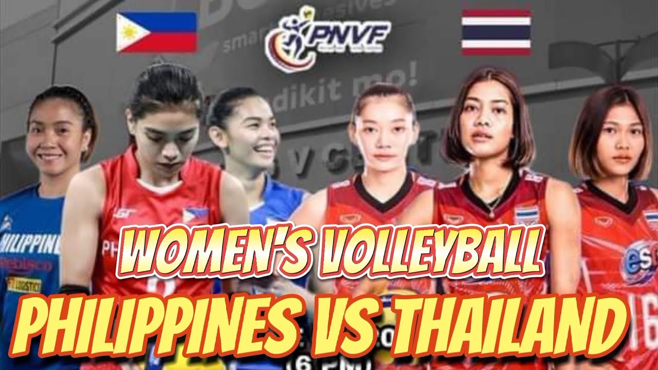 PNVF International Challenge (PHILIPPINES vs THAILAND)