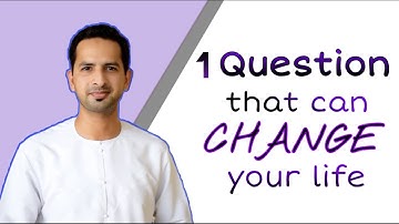 1 Question that can CHANGE your life - Ali Al Ahmed, PMP  #Ideas