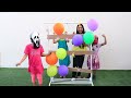 outdoor fun with Rocket Balloon and learn colors for kids by I kids episode