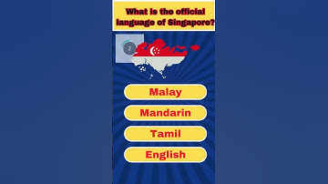 What is the official language of Singapore?!?