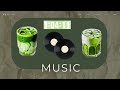 1 Hour Study with me 🎶Green Matcha ice Pomodoro ⌛ | study with me |📚💚