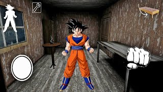 Escaping as Goku in Granny's Old House | Door Escape | Mod Menu