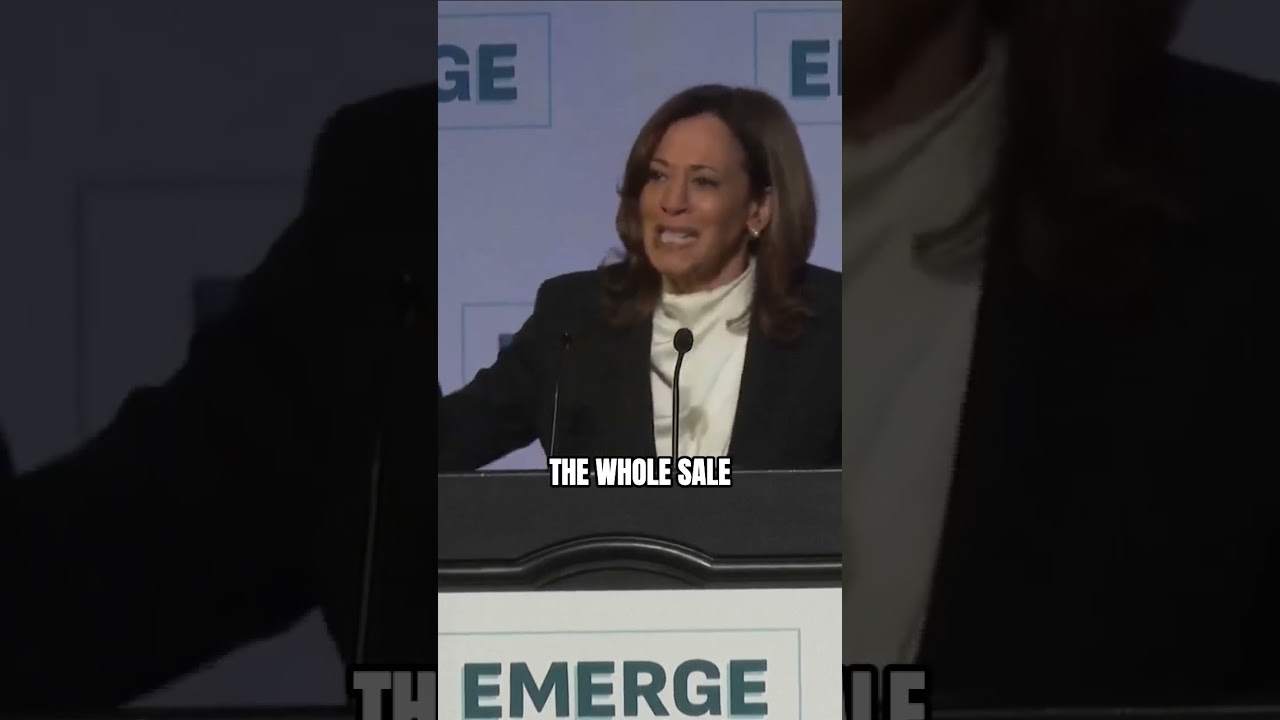 Kamala's comeback speech was a JOKE