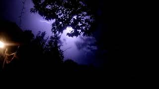 -Just The Slow Mo Lightning- Of An Intense Thunder Storm. [10-20-2019]-(North East Texas)-(60fps-HD)