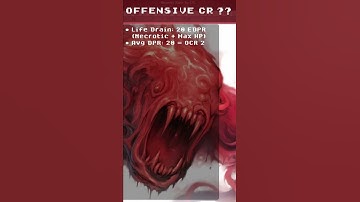 Exposed D&D 5e Vampiric Mist Challenge Rating #Shorts