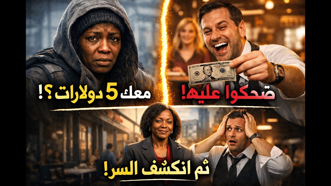 ضحكوا على امرأة سوداء مشردة في المطعم… ثم اكتشفوا أنها مالكة المبنى!