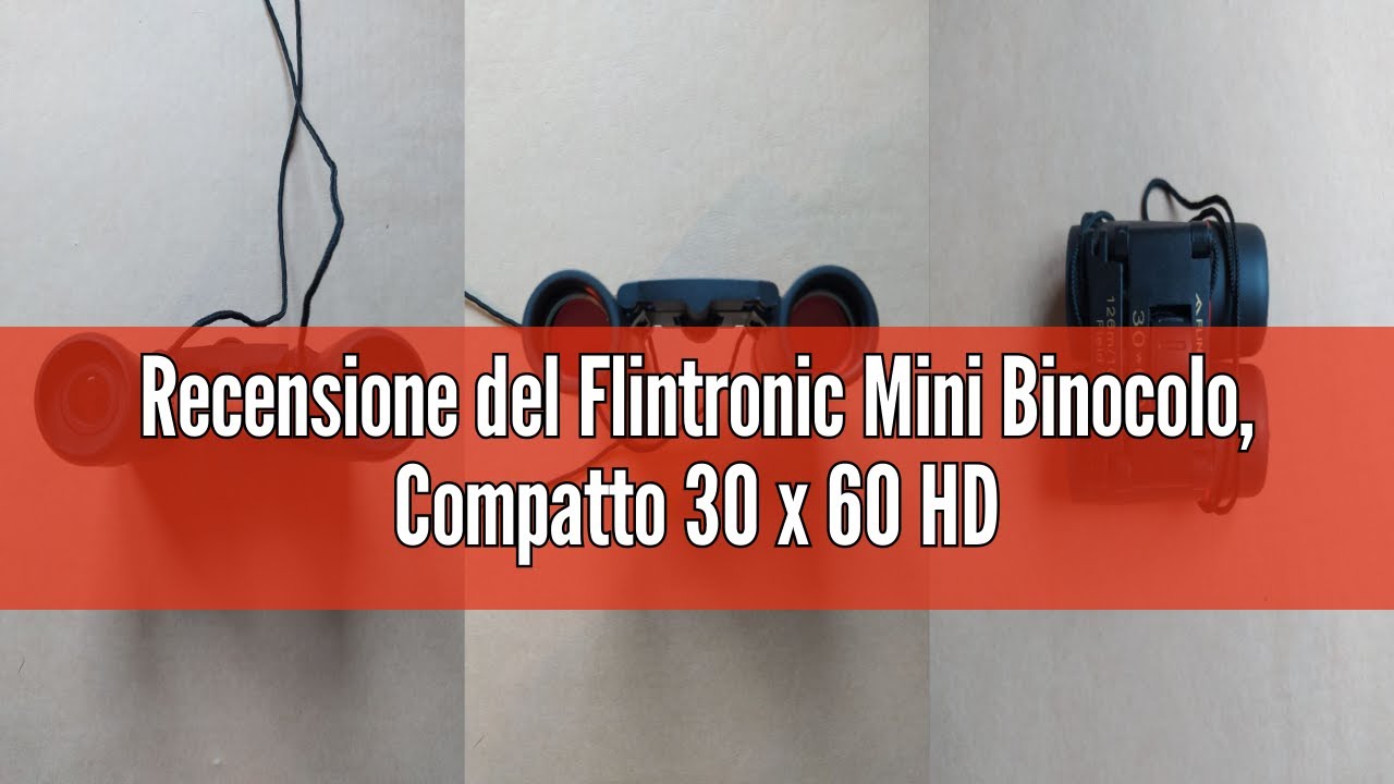 Binocolo Compatto Flintronic 8x30 - Impermeabile, Leggero, Per Birdwatching E Sport - Foto 8
