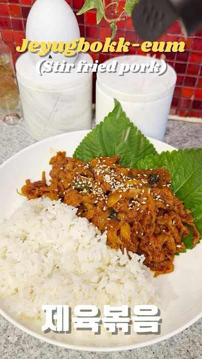 Download lagu Stir fried pork | 제육볶음 (Jeyugbokk-eum) | #koreansidedishes #koreanskmat #koreanfoodrecipe
