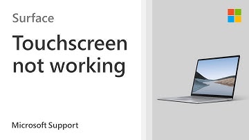 Surface touchscreen not working | Microsoft