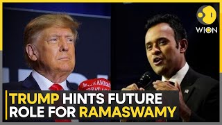 Donald Trump campaigns with Vivek Ramaswamy, praises him for 'good job' | WION