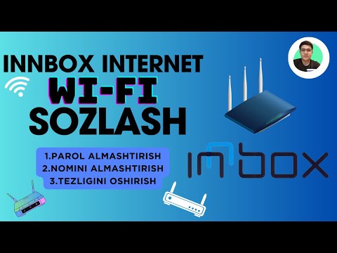Wi-Fi to'g'ri sozlash : Tezligini oshirish, Parol va Nomini almashtirish INNBOX #wifi  #texnoblog