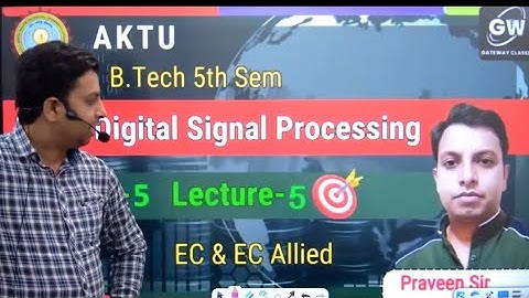 [BEC503 Digital Signal Processing][DSP UNIT-5]DSP U-5 Lec-5 
