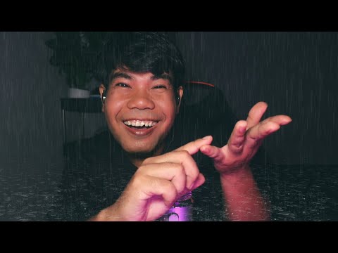 ASMR Thai นับเลข 100 - 0 ฝนตก 🌧️ mouth sounds