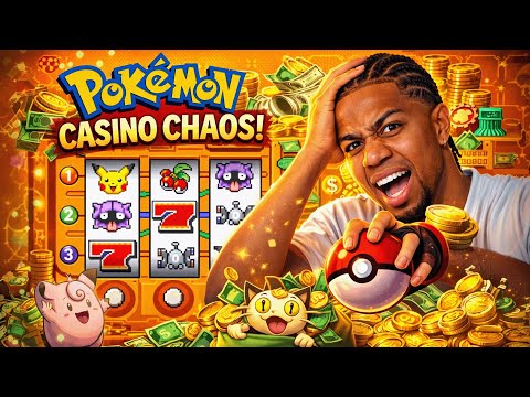 😂I'M TRAPPED IN THE POKÉMON CASINO..!!😱