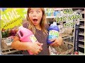 24 HRS OVERNIGHT MAKING SLIME IN THE SLIME STORE!!