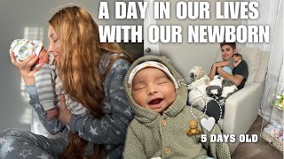 A DAY IN THE LIFE WITH A NEWBORN