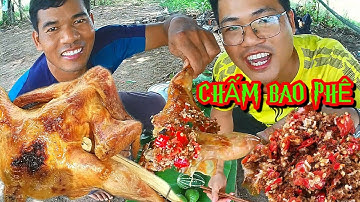 Độc Lạ Jrai Món GÀ NƯỚNG CHẤM MUỐI KIẾN VÀNG | Jrai Food | Jrai Life