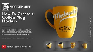 : How to make a coffee mug mockup | Photoshop Mockup Tutorial