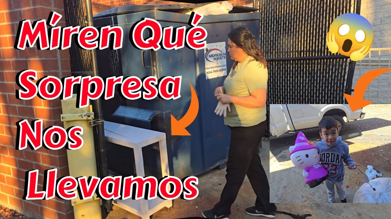 ♻️Habían Chuladas De Cosas😱En Estos Basurero No Puede ser #wow #dumpsterdiving 