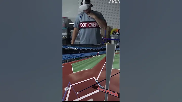 Facing 100 MPH Pitcher in Virtual Reality! #vr #oculusquest2 #virtualreality #baseball