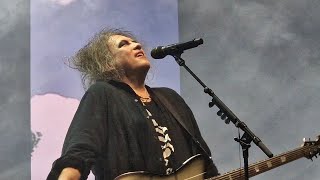 THE CURE  emotional The Last Day of Summer performance at Arena Zagreb, Croatia  first row