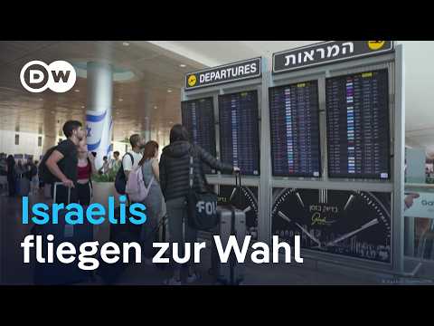 Wahl in Israel: Tausende fliegen zur Stimmabgabe ein