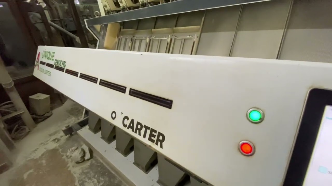 Ejector Test  in Color Sorter.