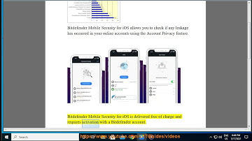 What is Bitdefender Mobile Security for iOS?