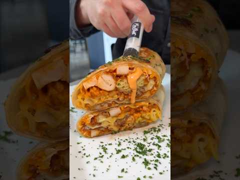 BUFFALO CHICKEN MAC BURRITO From Elm Street Diner In Norwalk CT DEVOURPOWER