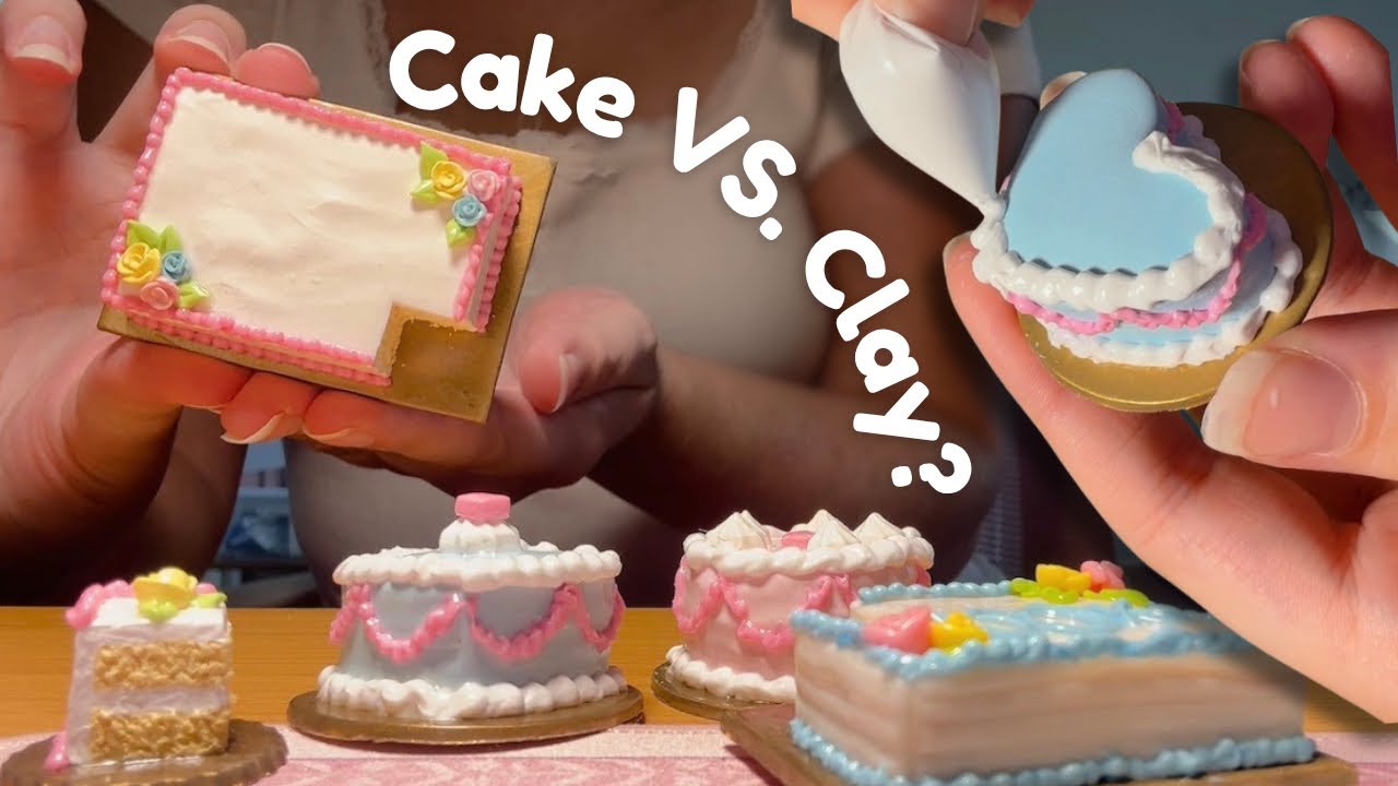 I Tried Making a Tiny Bakery Out Of Clay - YouTube