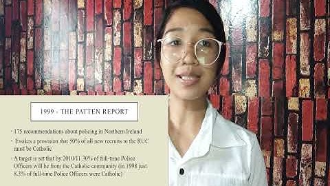 COMPARATIVE POLICING SYSTEM OF IRELAND - REPORT PRESENTATION (CHAPTER 14)