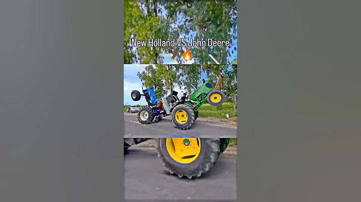 New Holland vs John Deere #shorys #ytshorts