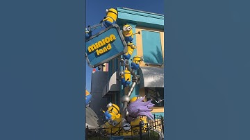 Best! Minion Land Sign! Universal Studios! #universalparks #minions #themepark